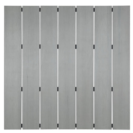 Maine Outdoor Patio Bar Table in Brown Gray