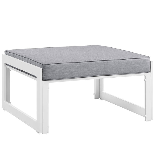 Fortuna Outdoor Patio Ottoman by Furniture For America