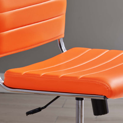 Jive Armless Mid Back Office Chair by Furniture for America