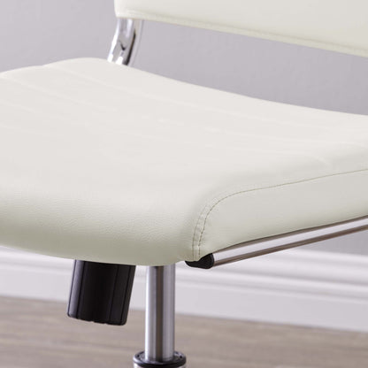 Jive Armless Mid Back Office Chair by Furniture for America