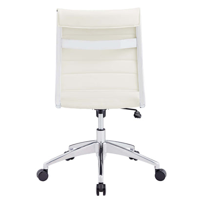 Jive Armless Mid Back Office Chair by Furniture for America