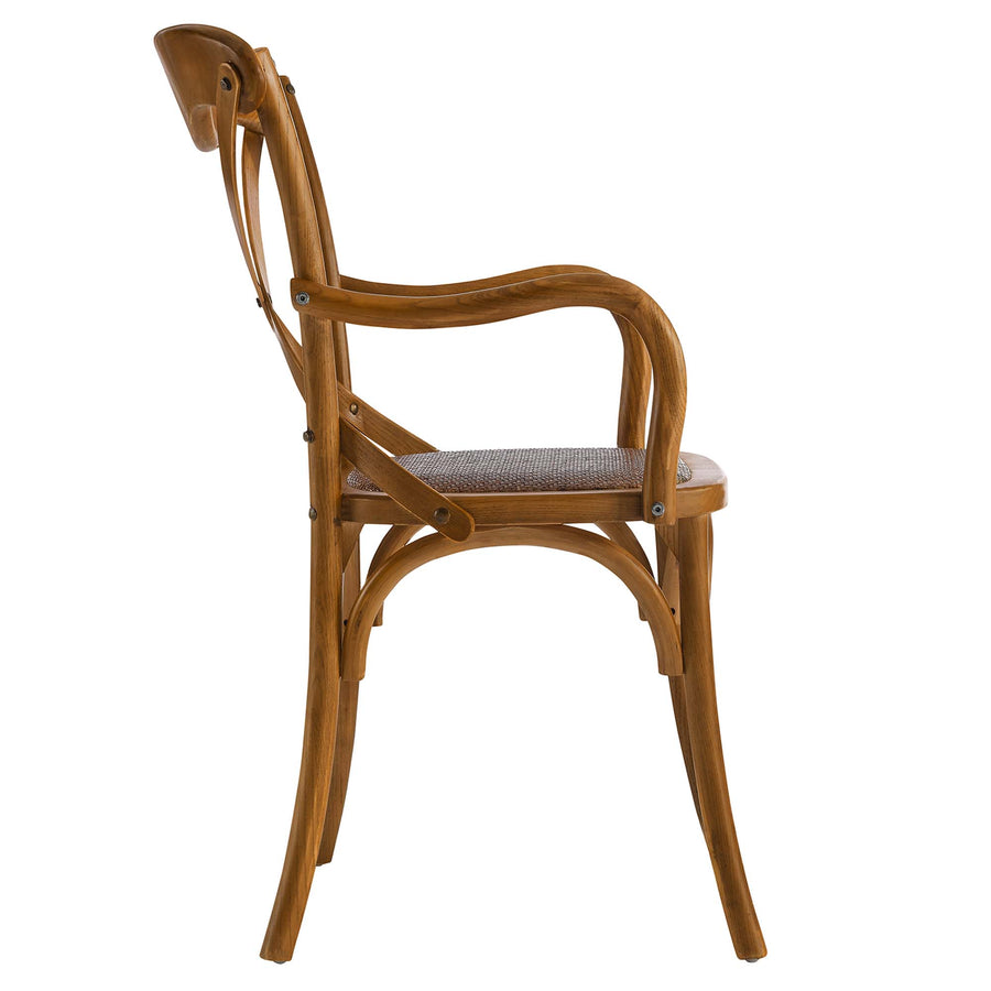 Juniper Dining Armchair in Walnut