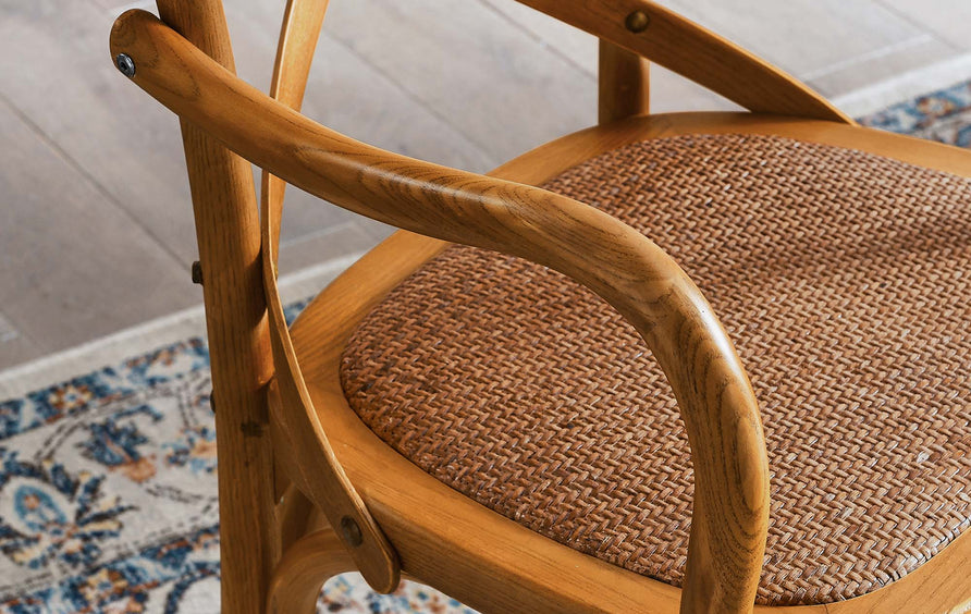 Juniper Dining Armchair in Walnut