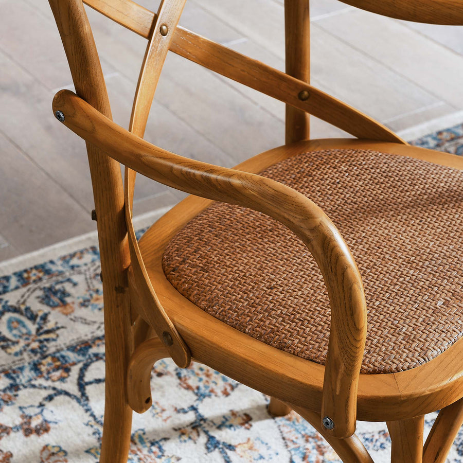 Juniper Dining Armchair in Walnut