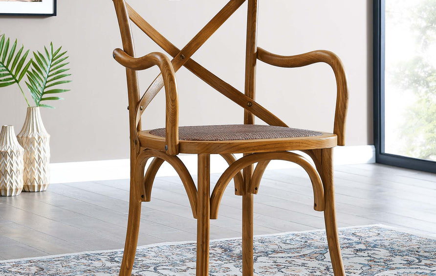 Juniper Dining Armchair in Walnut