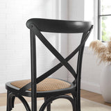 Juniper Dining Side Chair in Black