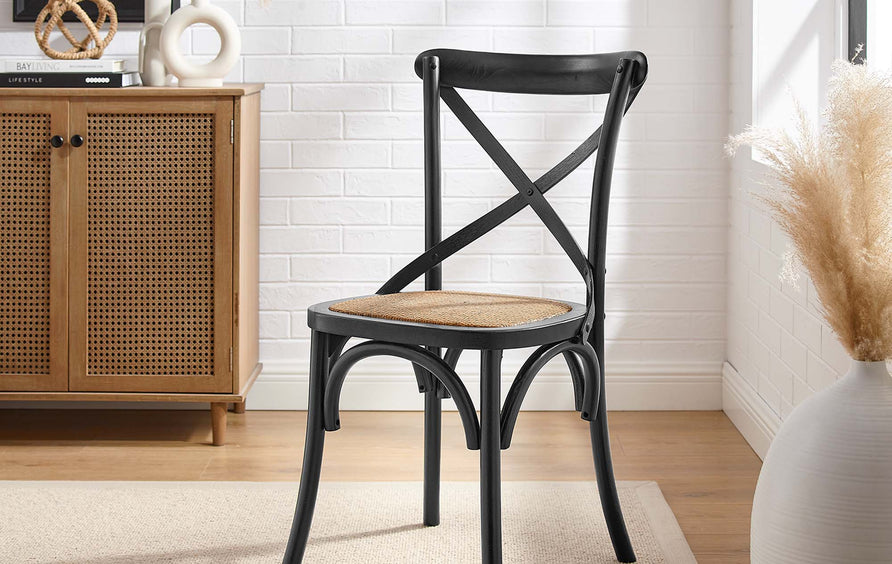 Juniper Dining Side Chair in Black
