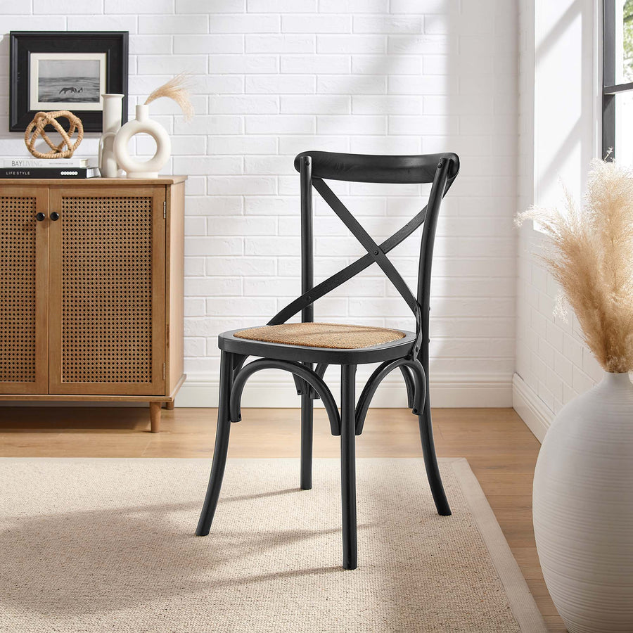 Juniper Dining Side Chair in Black