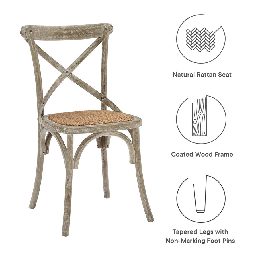 Juniper Dining Side Chair in Gray