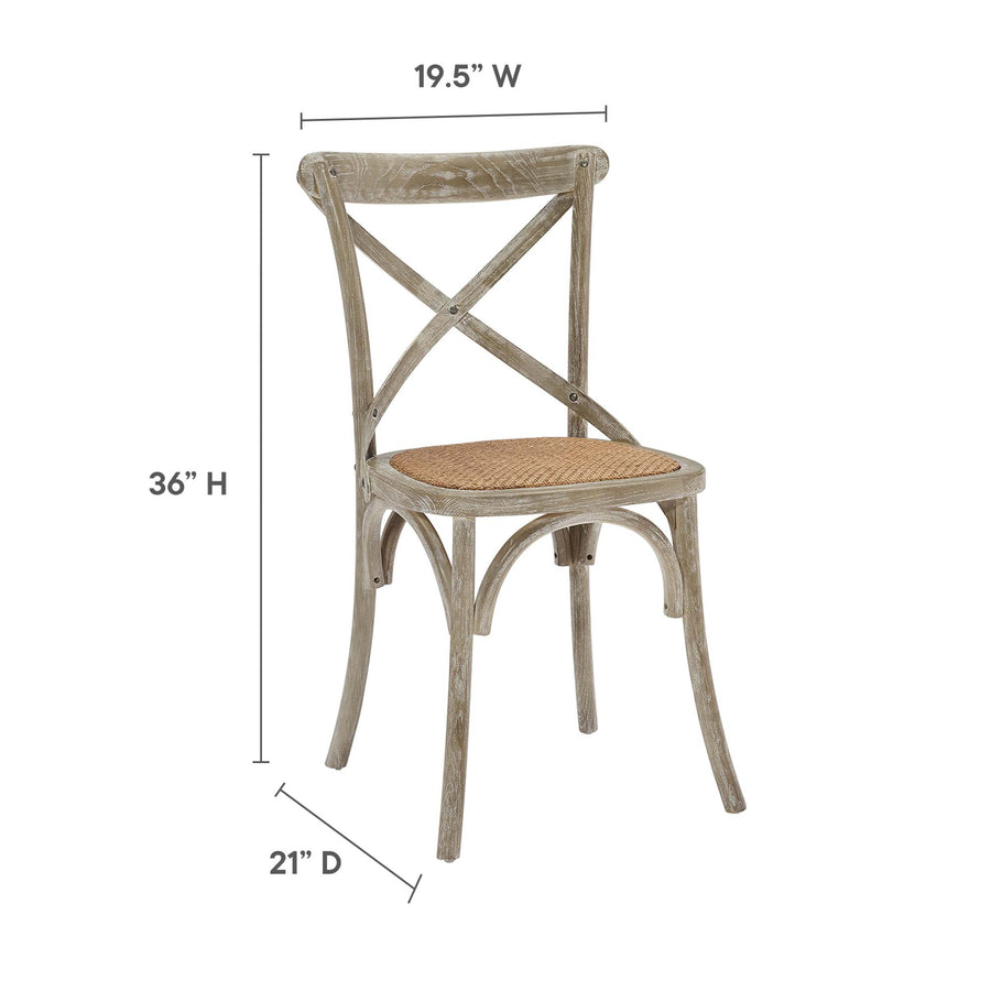 Juniper Dining Side Chair in Gray
