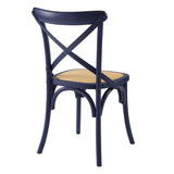 Juniper Dining Side Chair in Midnight Blue
