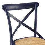 Juniper Dining Side Chair in Midnight Blue