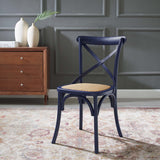 Juniper Dining Side Chair in Midnight Blue