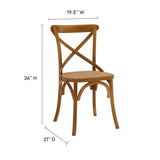 Juniper Dining Side Chair in Walnut