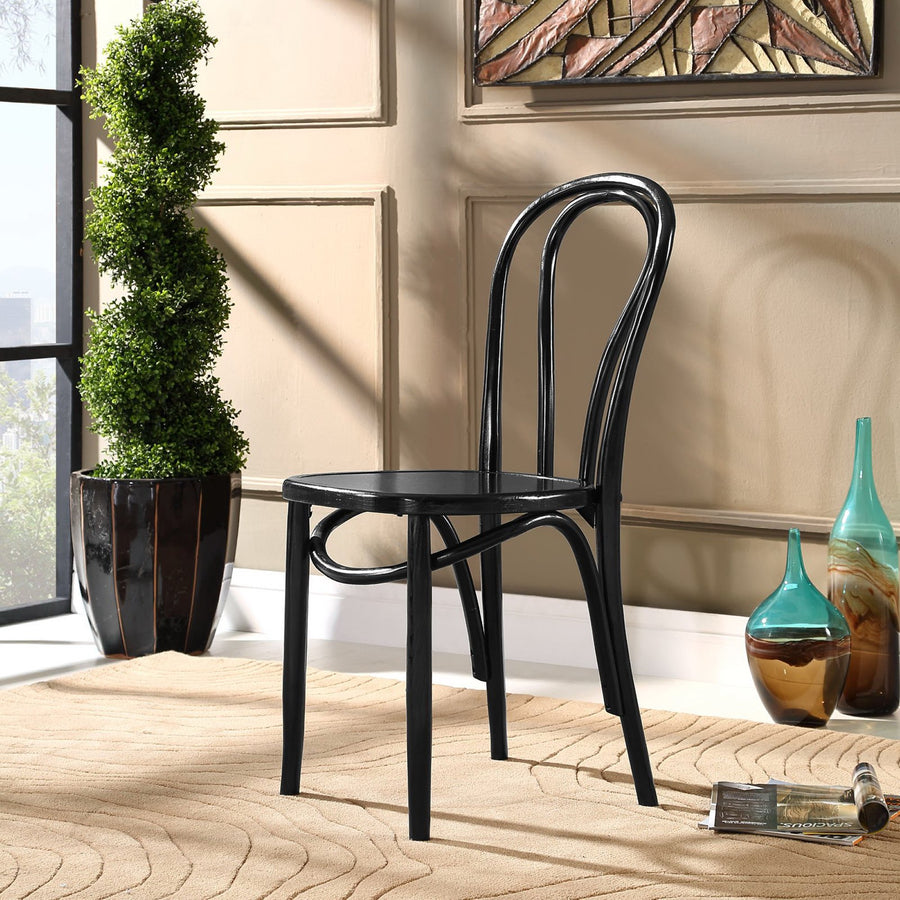Winifred Dining Side Chair in Black