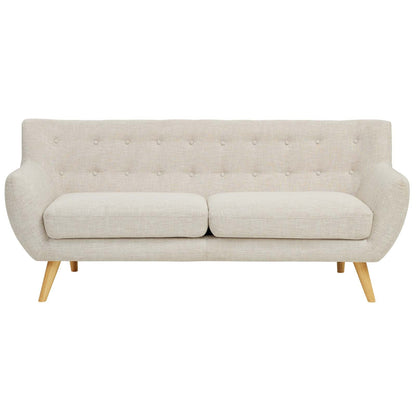 Remark Upholstered Fabric Sofa by Furniture for America