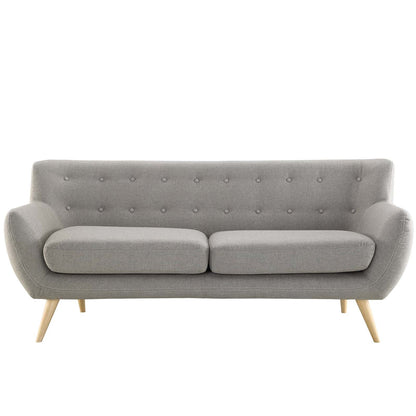 Remark Upholstered Fabric Sofa by Furniture for America