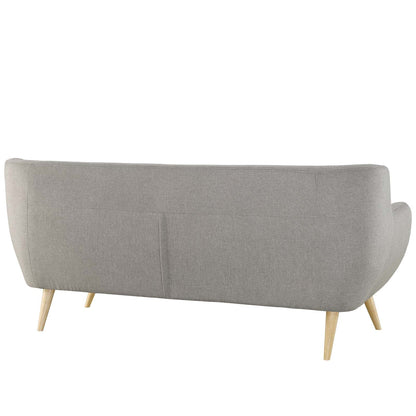 Remark Upholstered Fabric Sofa by Furniture for America
