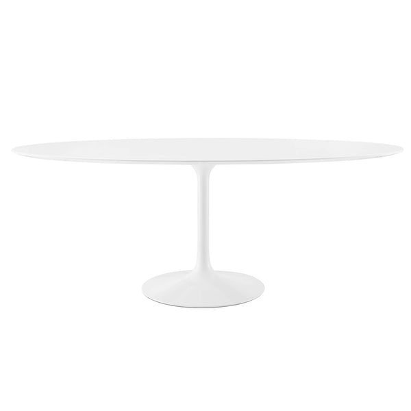 Lippa 78" Oval Wood Dining Table by Furniture For America