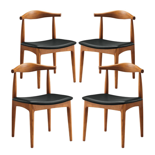 Tracy Wood Dining Chairs Set of 4 by Furniture For America