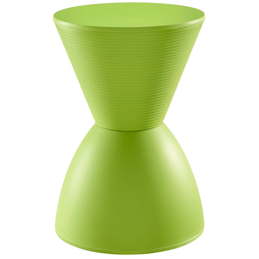 Gillyflower Backless Stool in Green