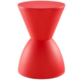 Gillyflower Backless Stool in Red