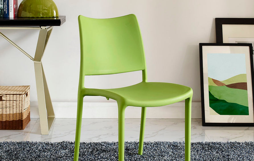 Cedarwood Dining Side Chair in Green