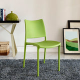 Cedarwood Dining Side Chair in Green
