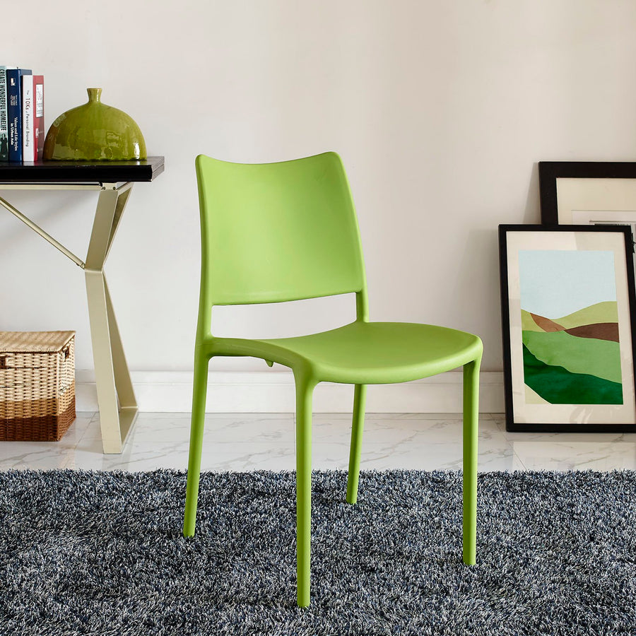 Cedarwood Dining Side Chair in Green