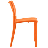 Cedarwood Dining Side Chair in Orange