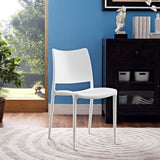 Cedarwood Dining Side Chair in White