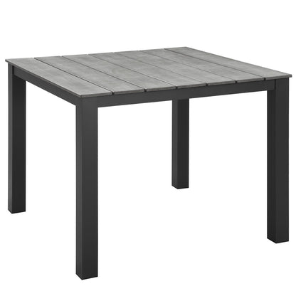 Maine 3 Piece Outdoor Patio Dining Set by Furniture For America