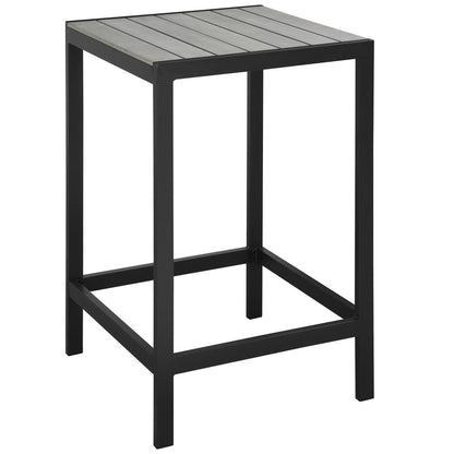 Maine 5 Piece Outdoor Patio Bar Set by Furniture For America