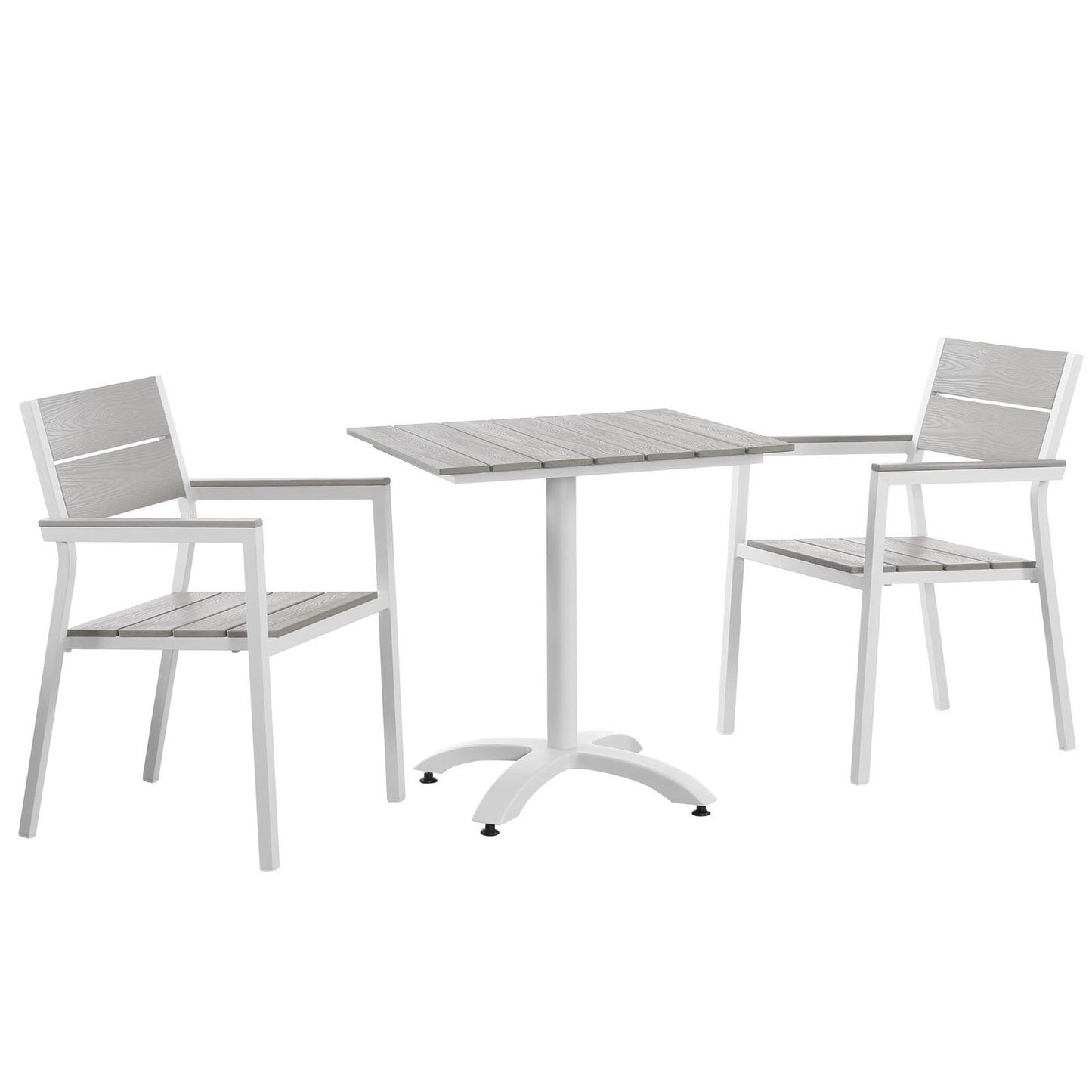 Maine 3 Piece Outdoor Patio Dining Set by Furniture For America