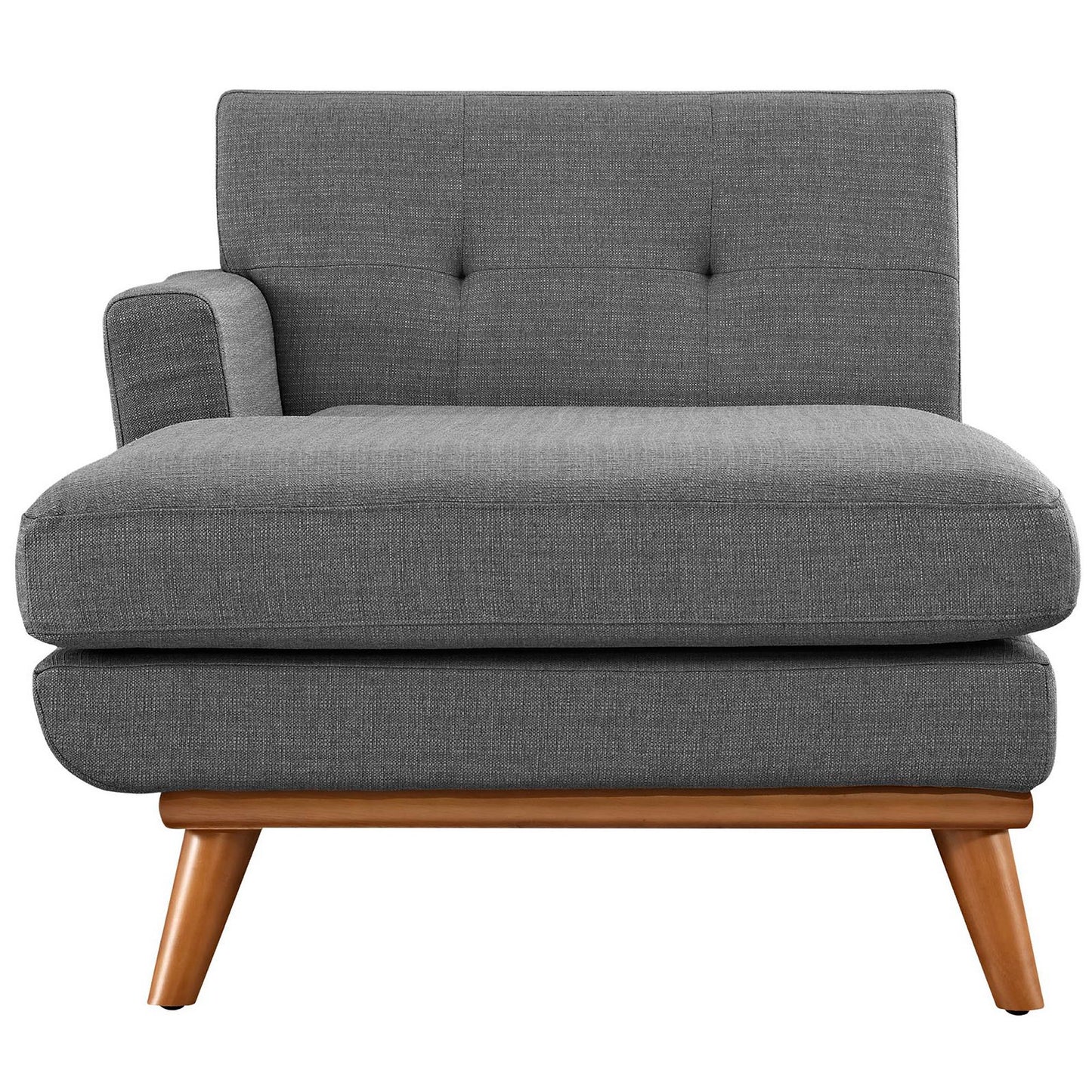 Engage Left-Facing Upholstered Fabric Chaise by Furniture for America