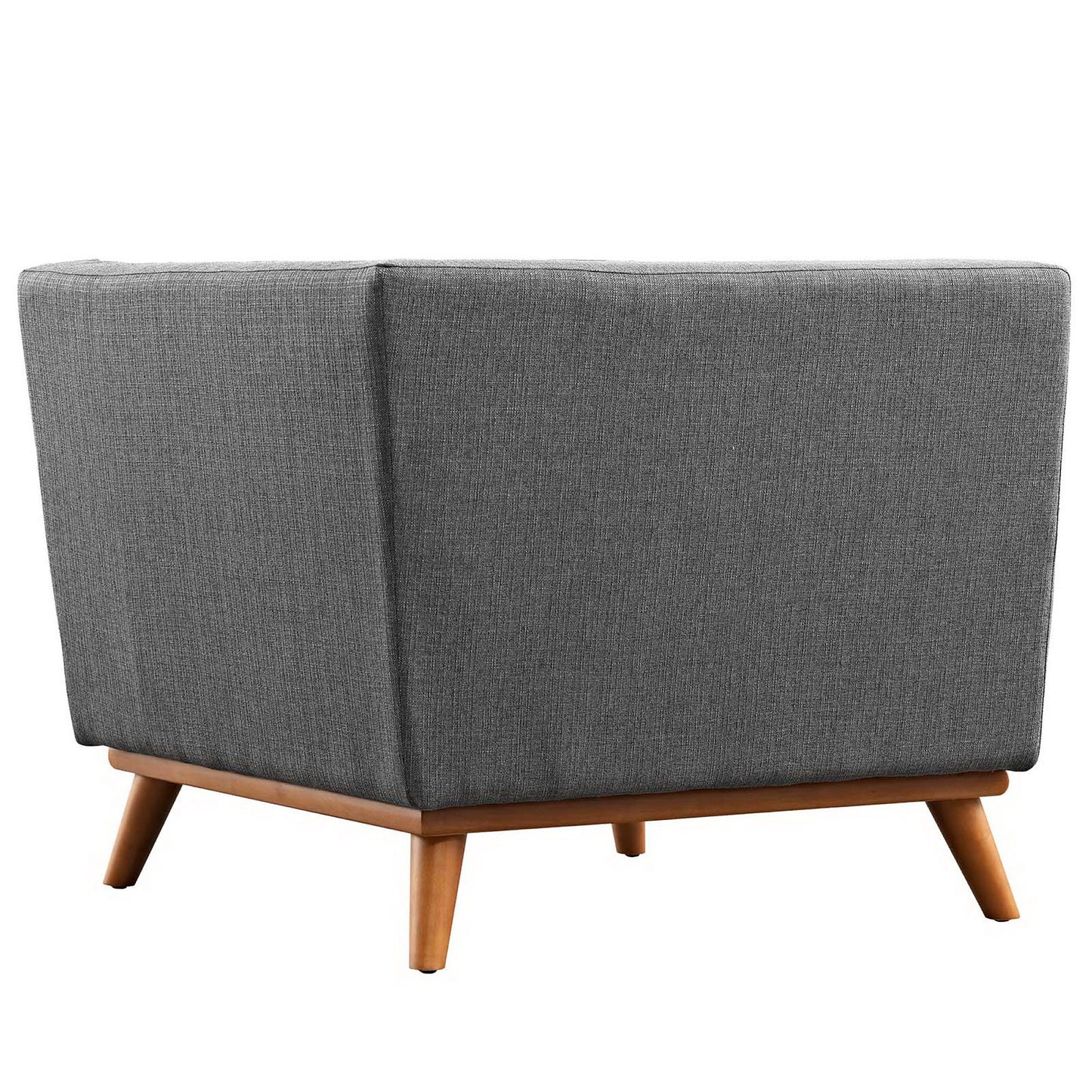 Engage Upholstered Fabric Corner Chair by Furniture for America