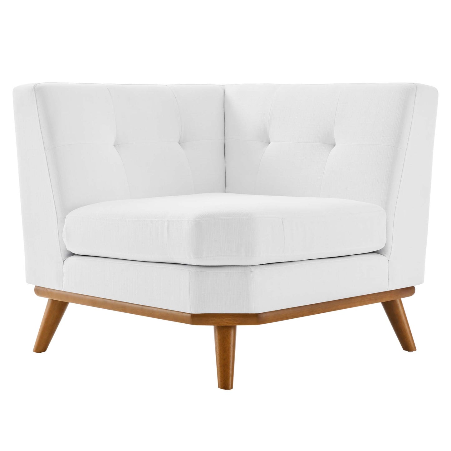 Engage Upholstered Fabric Corner Chair by Furniture for America