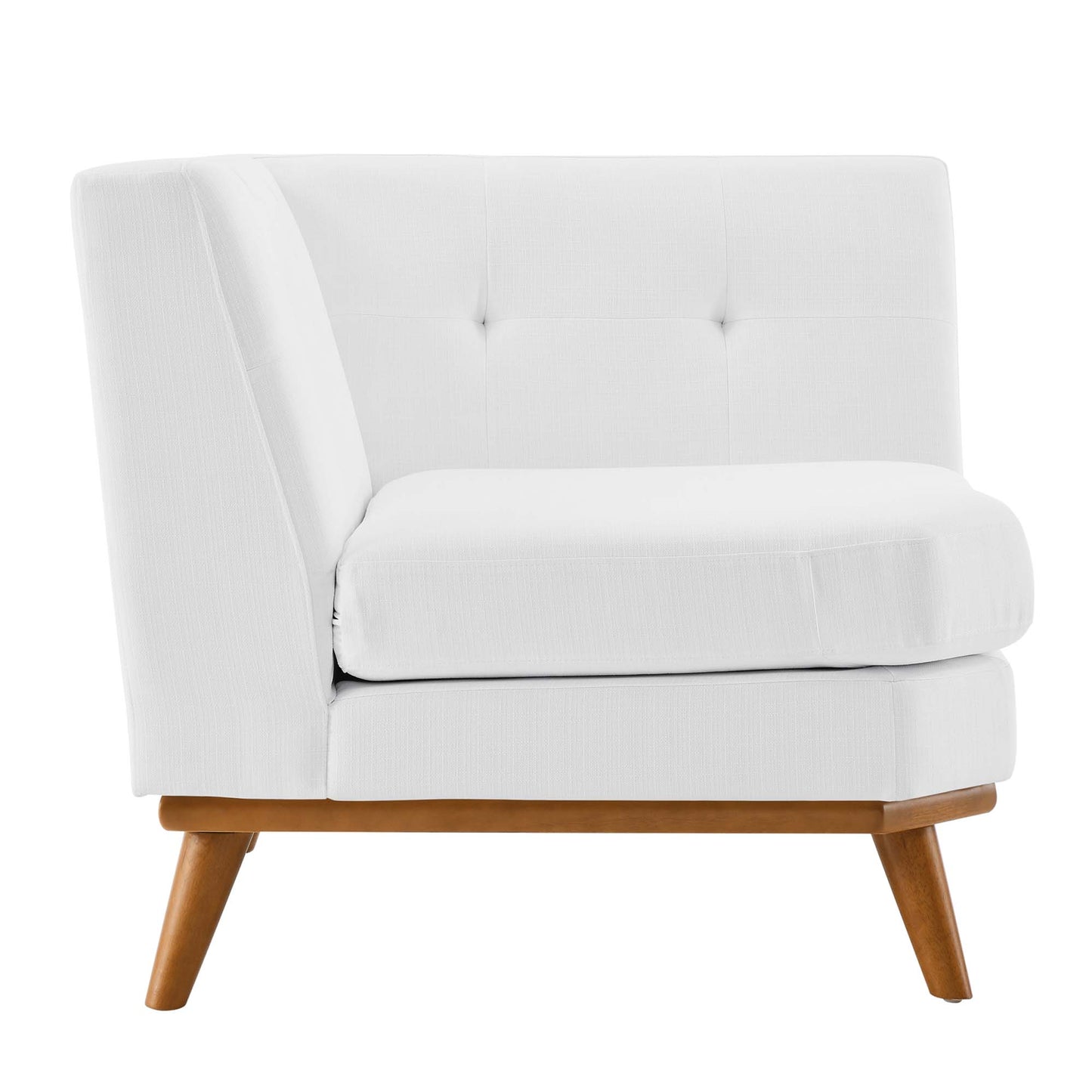 Engage Upholstered Fabric Corner Chair by Furniture for America