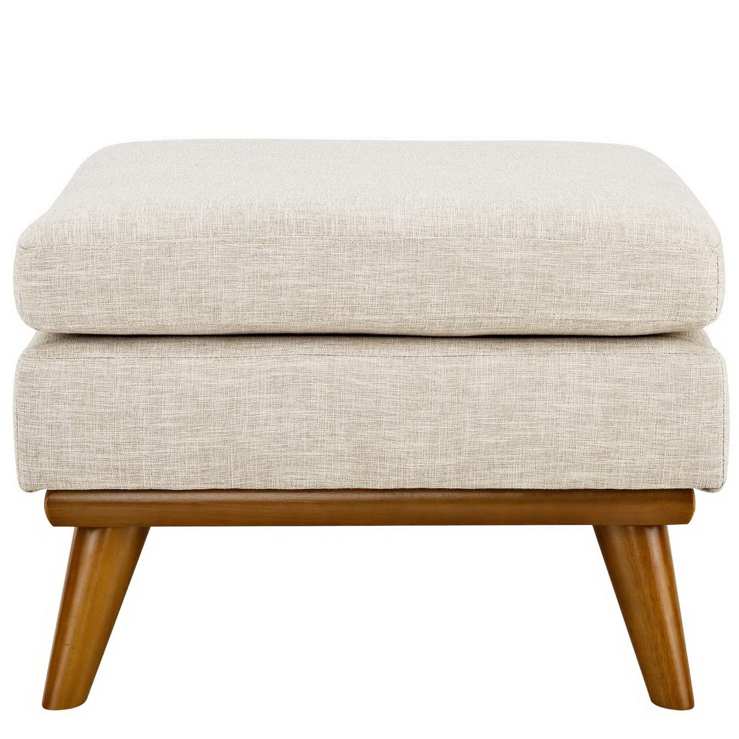 Engage Upholstered Fabric Ottoman by Furniture For America