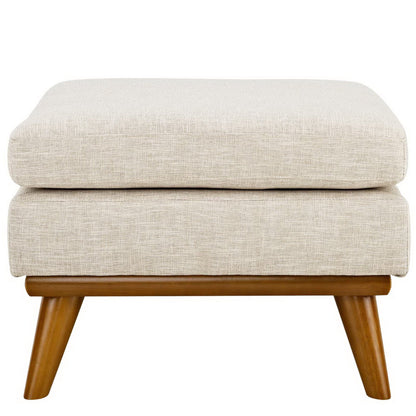 Engage Upholstered Fabric Ottoman by Furniture For America