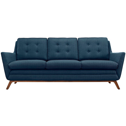 Beguile Upholstered Fabric Sofa by Furniture for America