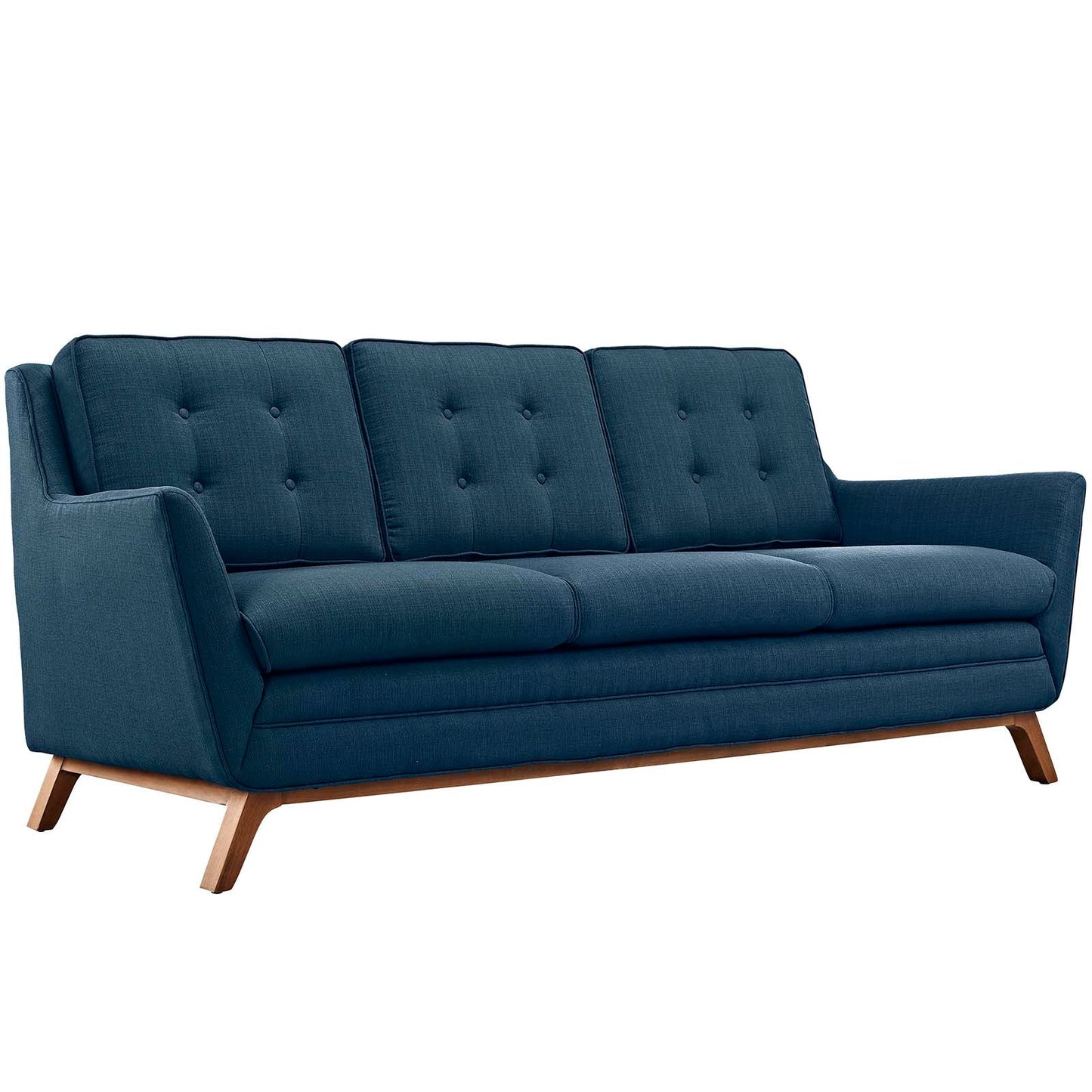 Beguile Upholstered Fabric Sofa by Furniture for America