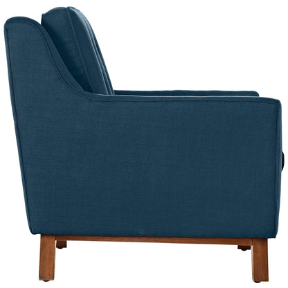 Beguile Upholstered Fabric Sofa by Furniture for America