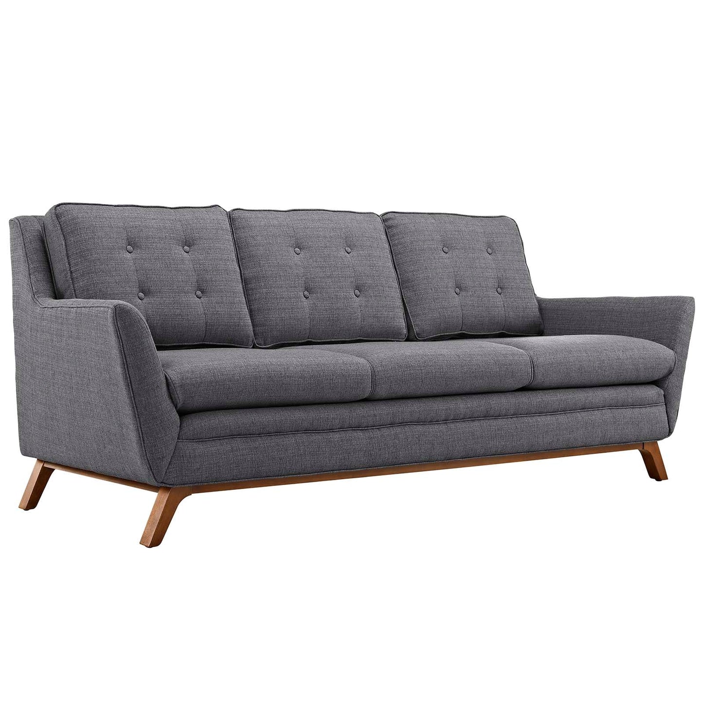 Beguile Upholstered Fabric Sofa by Furniture for America
