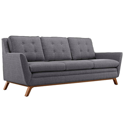 Beguile Upholstered Fabric Sofa by Furniture for America