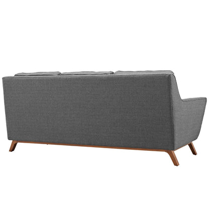 Beguile Upholstered Fabric Sofa by Furniture for America