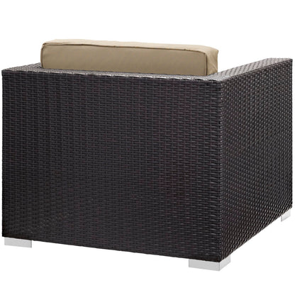 Convene 5 Piece Outdoor Patio Sectional Set by Furniture For America