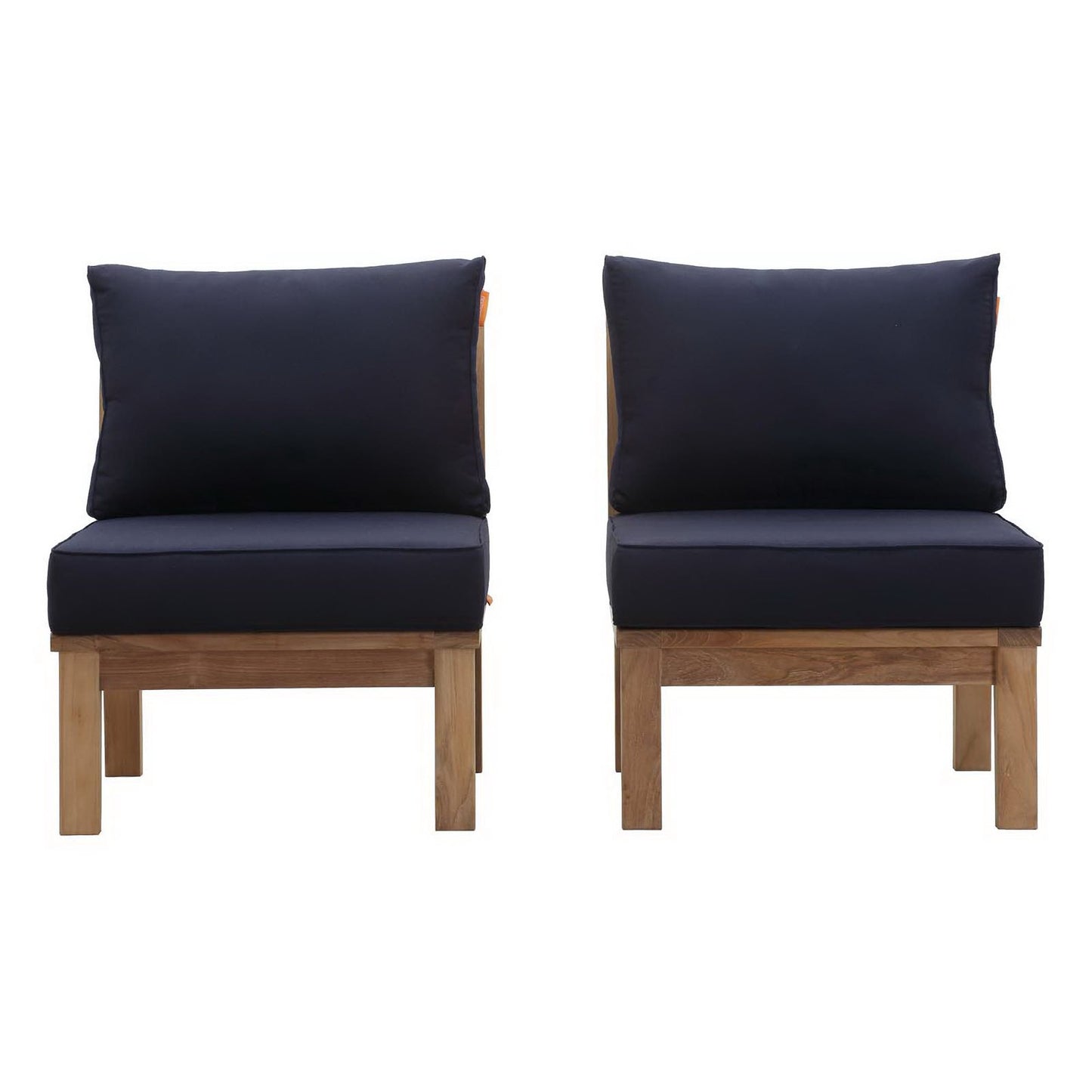 Marina 2 Piece Outdoor Patio Teak Set by Furniture For America