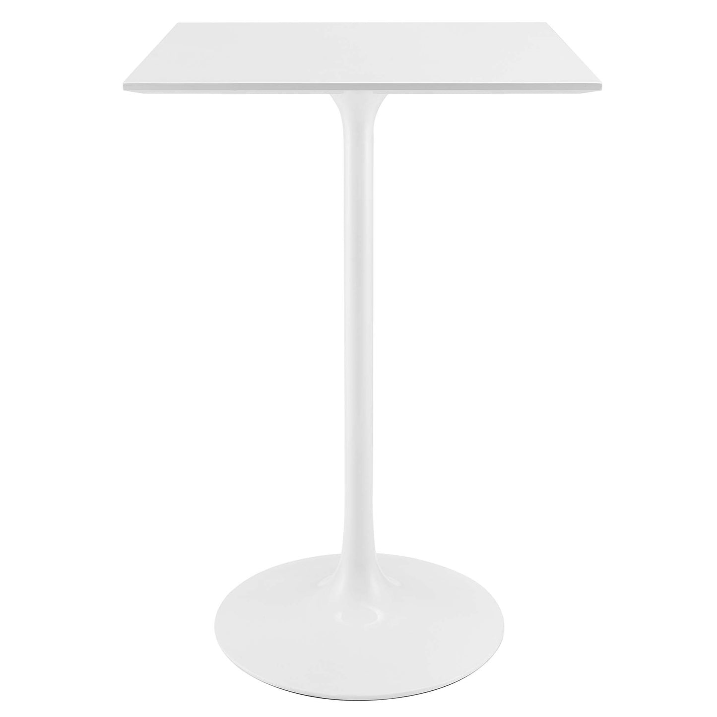 Lippa 28" Square Wood Bar Table by Furniture For America