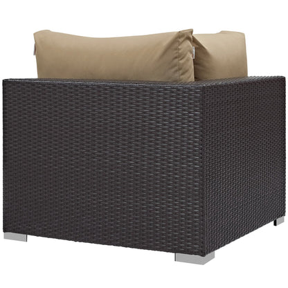 Convene 10 Piece Outdoor Patio Sectional Set by Furniture For America